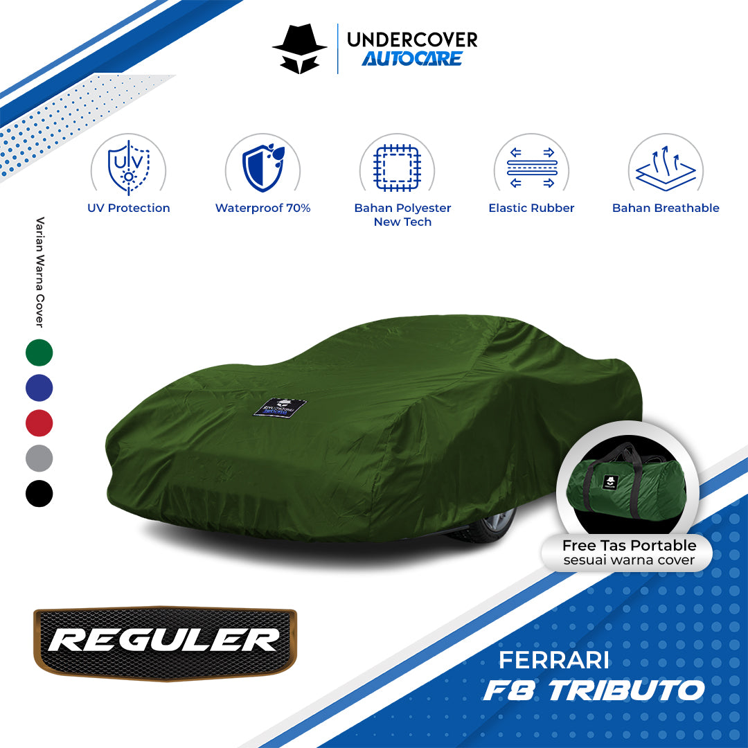 Cover Mobil Ferrari F8 Tributo Reguler