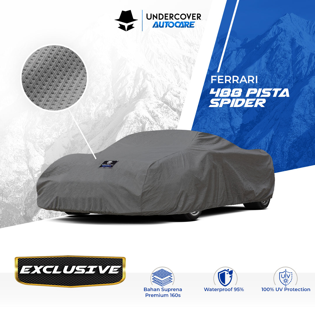 Cover Mobil Ferrari 488 Pista Spider Exclusive