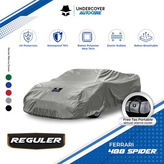 Cover Mobil Ferrari 488 Spider Reguler