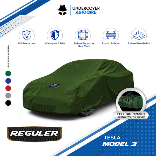 Cover Mobil Tesla Model 3 Reguler