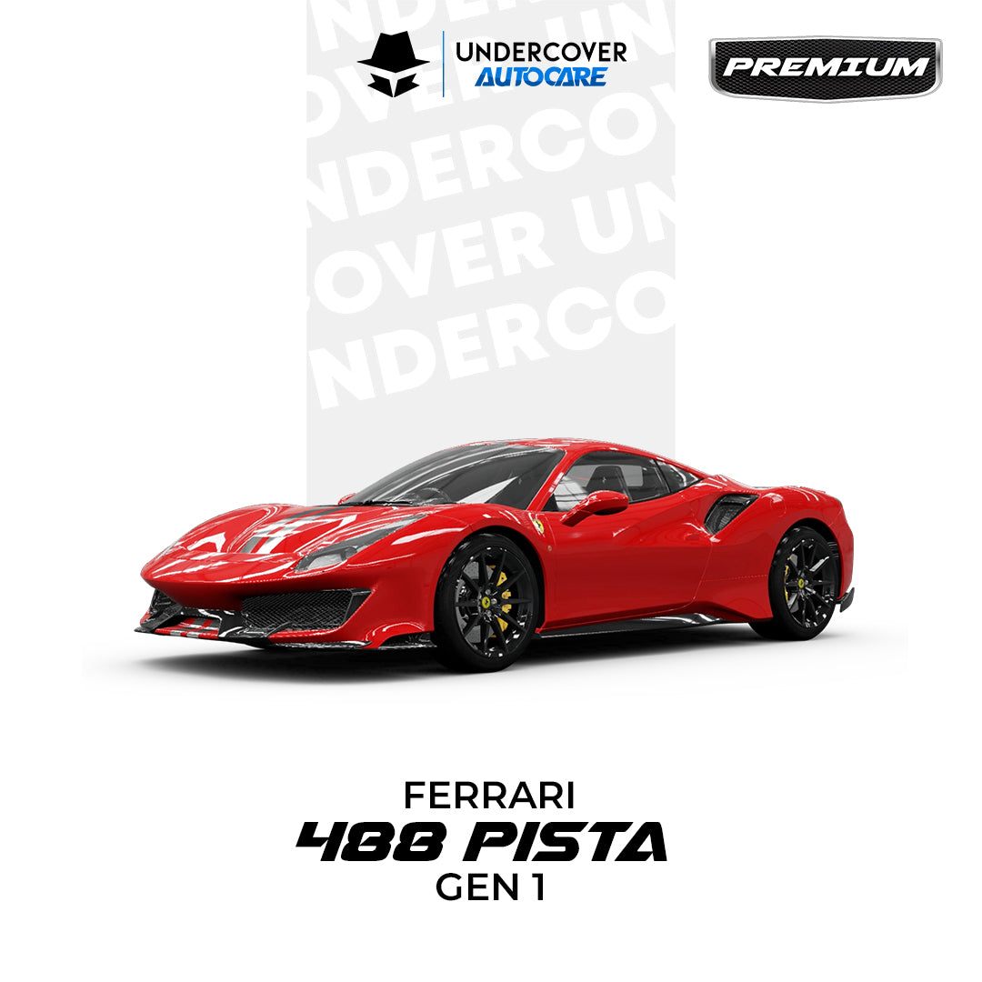 Cover Mobil Ferrari 488 Pista Premium