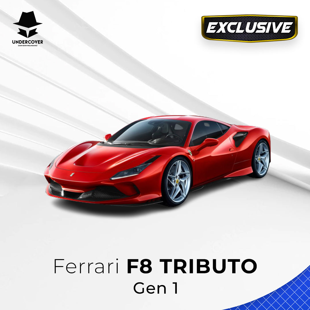Cover Mobil Ferrari F8 Tributo Exclusive