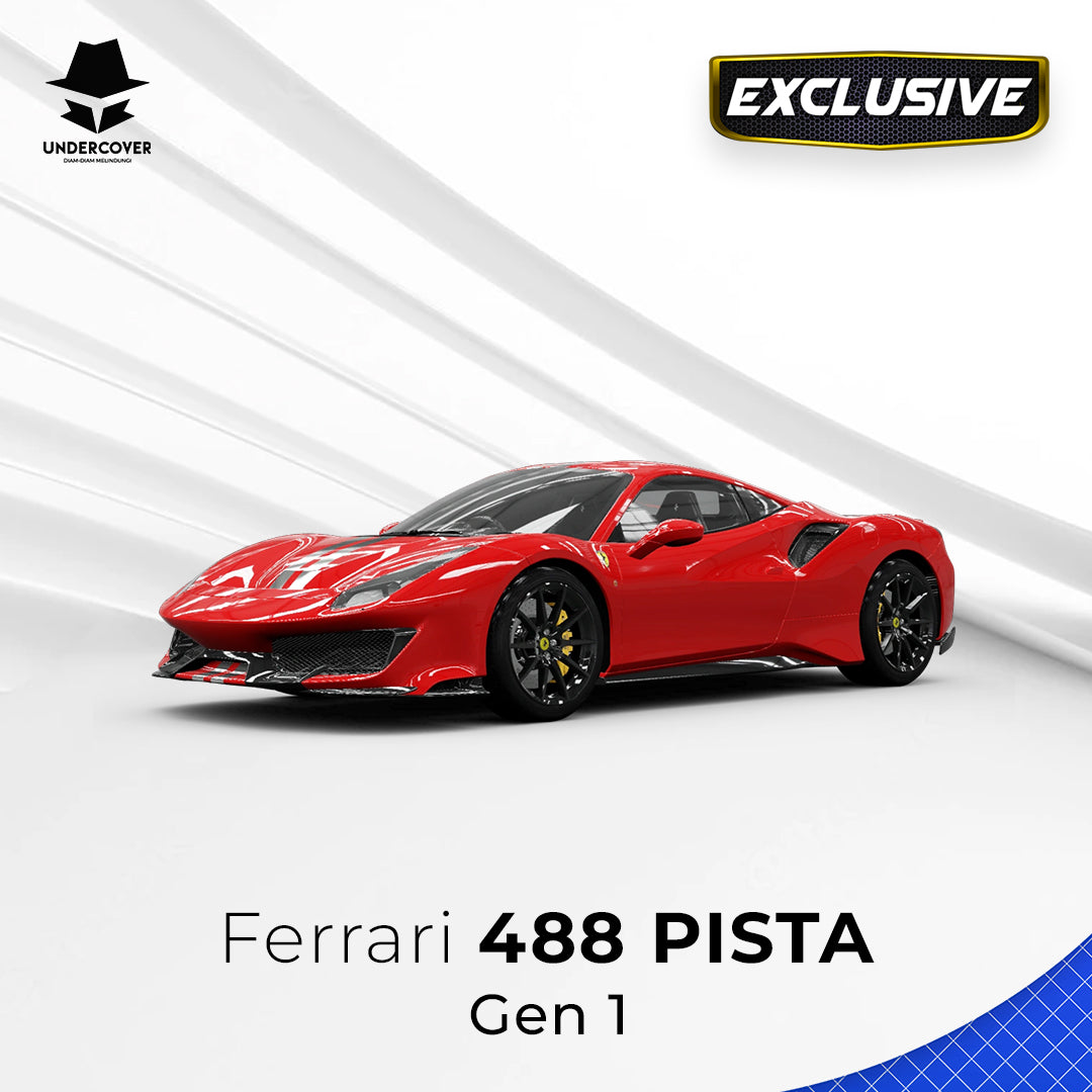 Cover Mobil Ferrari 488 Pista Exclusive