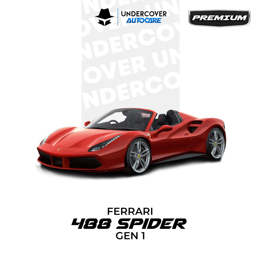 Cover Mobil Ferrari 488 Spider Premium